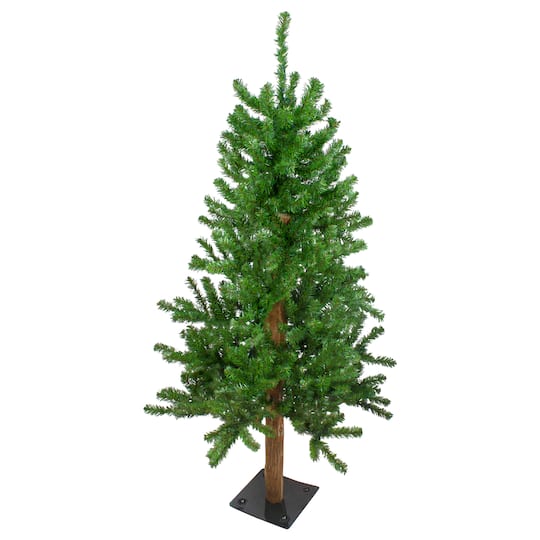 4ft Unlit Alpine Artificial Christmas Tree